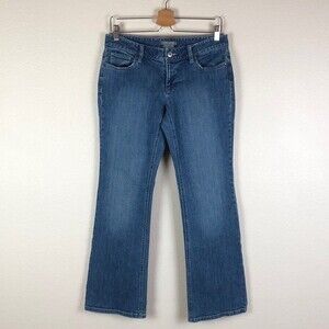 Ann Taylor Curvy Fit Cropped Jean Sz 6P